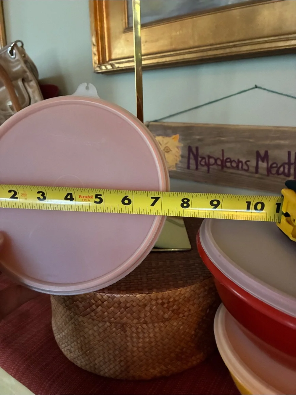 Tupperware vintage harvest